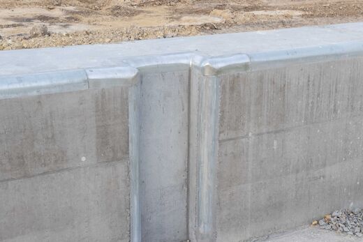 Profilés de couronnement de quai