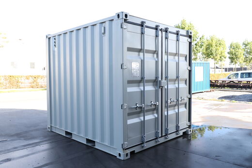 Pompkastinstallatie in geïsoleerde container