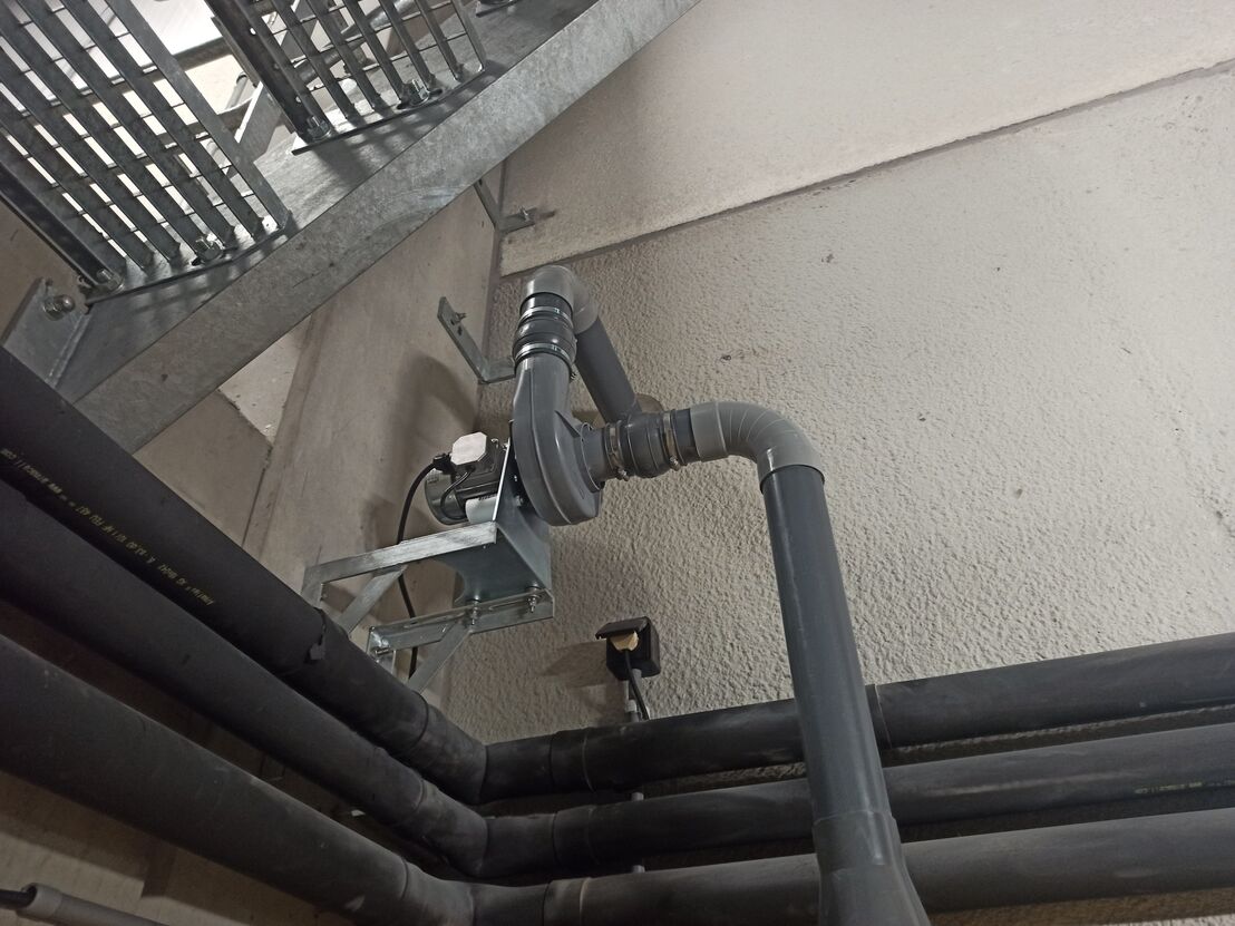 Afzuigsysteem voor veiligheidskast 2