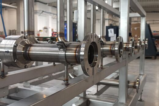 Skid Afbeelding Skid in productie