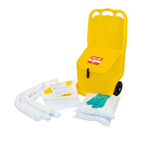 Spill kit cart for oil - 80 l