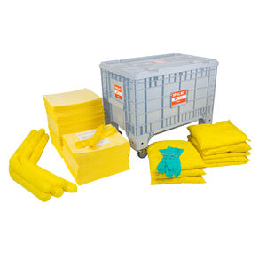 Boîte kit anti-déversement produits chimiques - 300 l