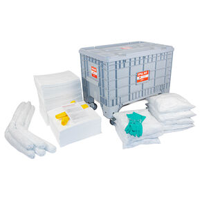 Spill kit box for oil - 300 l