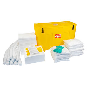 Kit de lutte contre les déversements d'huile - 350 l