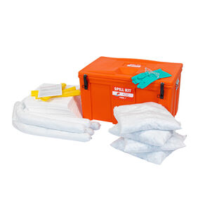 Kit de déversement boîte d'urgence huile - 100 l