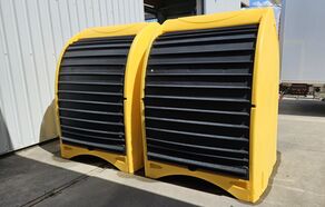 Barrel box for 4 barrels for outside