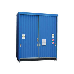 Basis IBC-pallet opslagcontainer (schuifdeuren) - 2970x1486x3417 mm