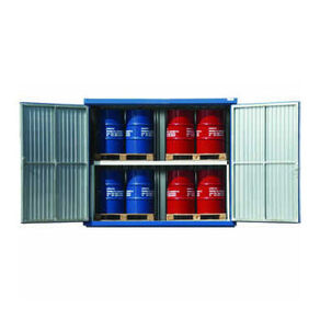 Basis IBC-pallet opslagcontainer (vleugeldeuren) - 3010x1740x2865 mm
