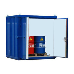 Conteneur de stockage isolé à palettes IBC (portes à charnières) - 2090x1830x2250 mm