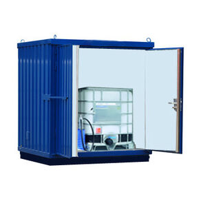 Geïsoleerde IBC-pallet opslagcontainer (vleugeldeuren) - 2090x1830x2590 mm
