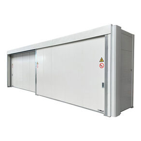 Brandwerende IBC-pallet opslagcontainer (schuifdeuren) - 8288x1900x3378 mm