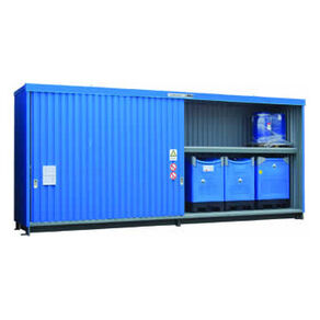 Basis IBC-pallet opslagcontainer (schuifdeuren) - 8110x1585x3735mm