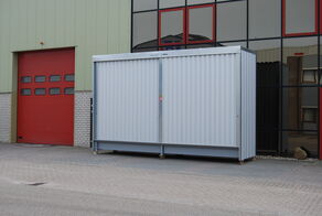 Basis IBC-pallet opslagcontainer (schuifdeuren) - 5750x1484x3460mm