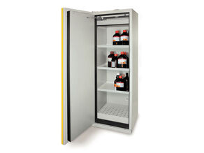 Brandwerende kast - 595x600x1950mm - geel