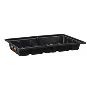 PE rek inhangopvangbak voor vakmaat 1800x1100mm