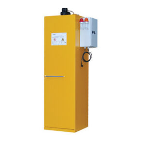 1-deurs lithium laadkast - 400V - geel