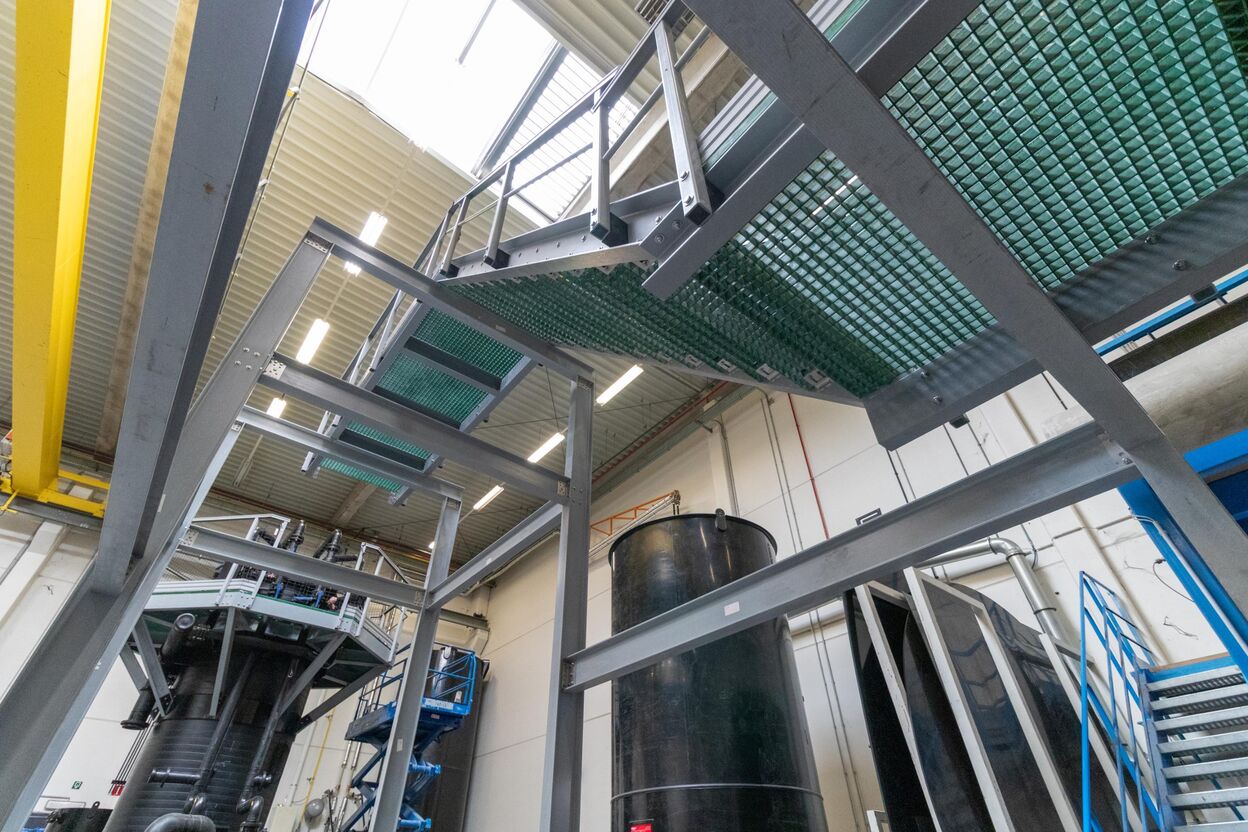 Actieve gaswasser met GVKbordes