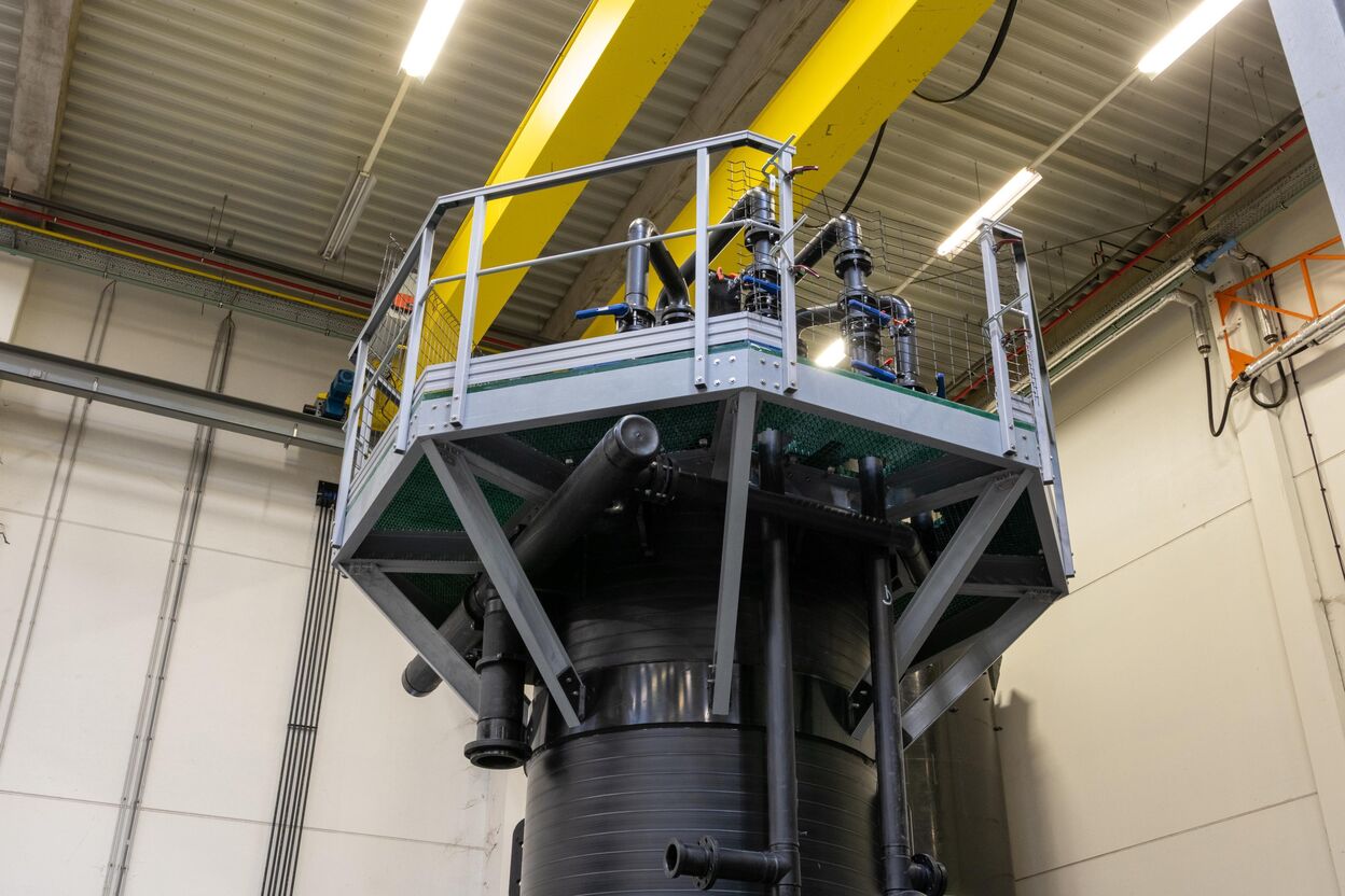 Actieve gaswasser met GVKbordes